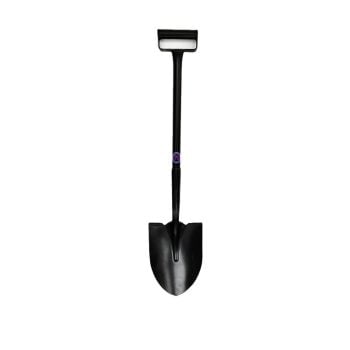 Round Point Shovel with Steel D Handle Trusted Value