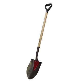 Round Point Shovel 36" Wood
