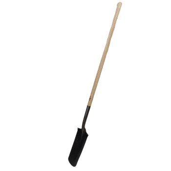 Tiling Spade 16" with 48" Wood Handle