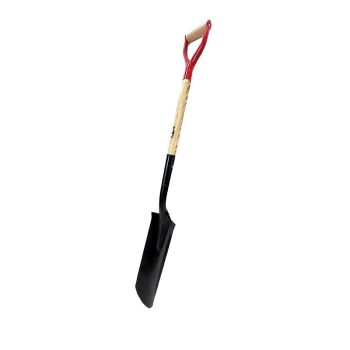 Tiling Spade Closed Back 16"  with Wood-D Handle Trusted Value
