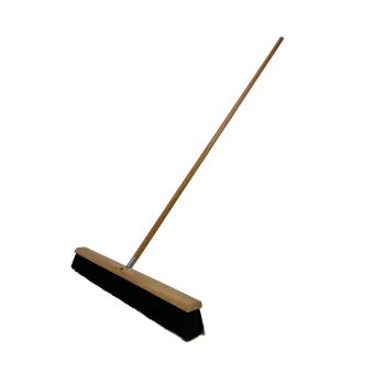 Floor Brush 30in Tampico with 60in Handle