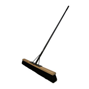 Floor Brush 30in Tampico with Steel Handle