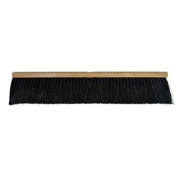 24" Garage Brush Black Poly *Head Only*