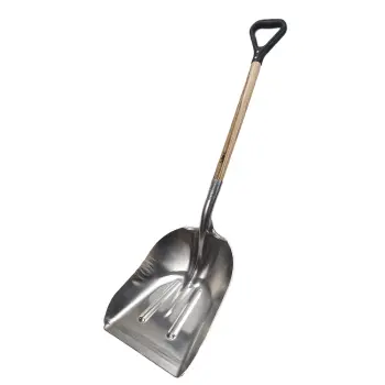 Aluminum Scoop Size 12 with 30in Poly-D Handle USA Made