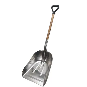 Aluminum Scoop Size 14 with 30" Poly-D Handle USA Made