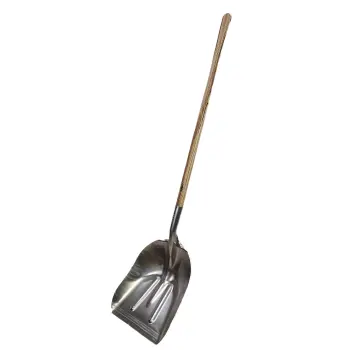 Aluminum Scoop Size 10 with 48in Wood Handle USA Made