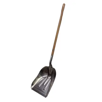 Aluminum Scoop Size 12 with 48in Wood Handle USA Made
