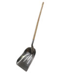 Aluminum Scoop Size 14 with 48in Wood Handle USA Made