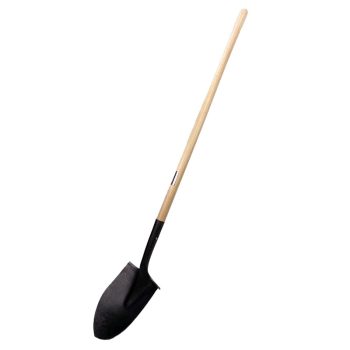 Round Point Shovel with 48in Wood Handle Gard-N-Value
