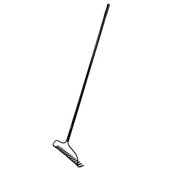 Forged Bow Rake with Steel Handle
