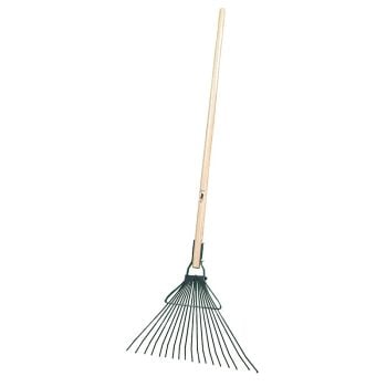 USA Made Rock Rake with 48" Ash Handle