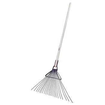 USA Made Lawn Leaf Rake with 48" Ash Handle