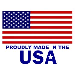Proudly made in the USA logo