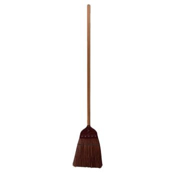 Metal-Cap Broom Palmyra with 1in Diameter Handle